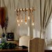 Candelabru Retro Rope 6, 6 surse de iluminare